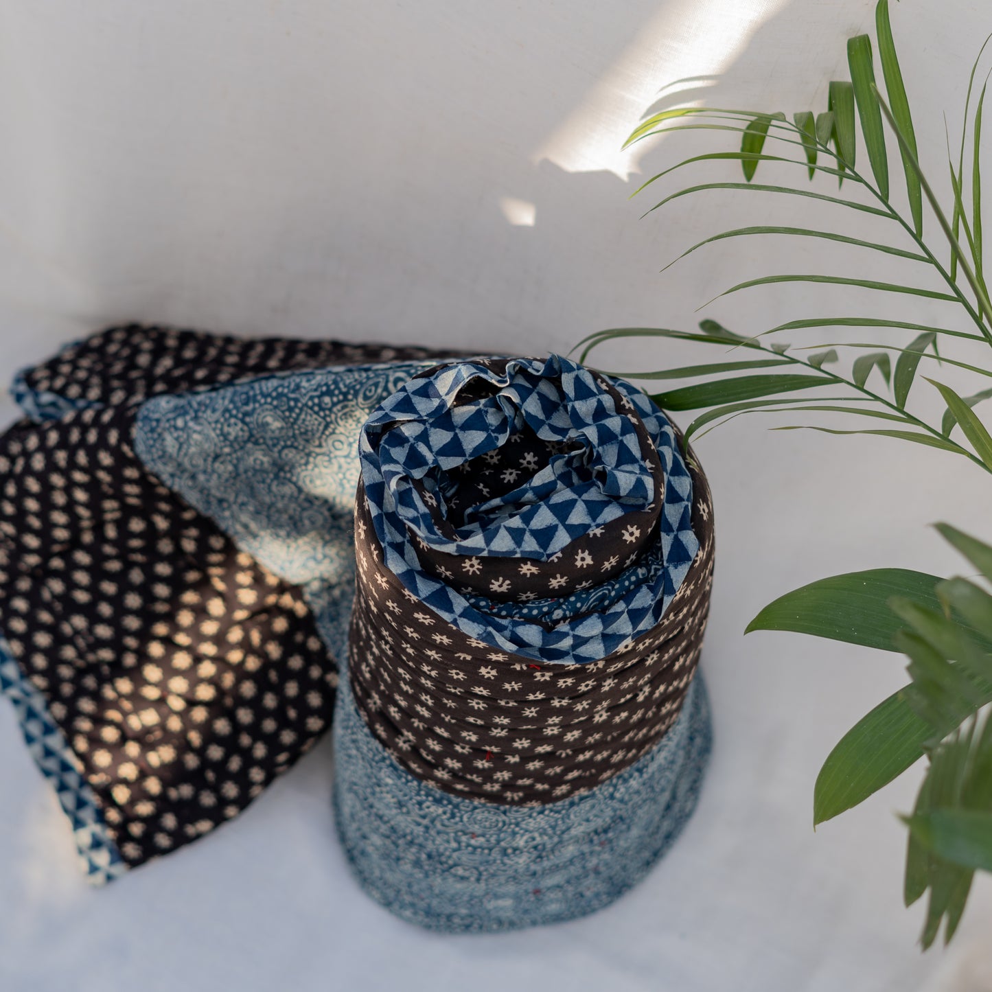 Indigo Ajrak Dulai Quilt