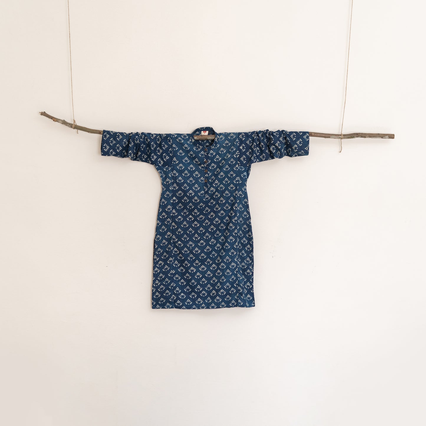 Indigo Lotus Hand Block Printed Kurta Tunics