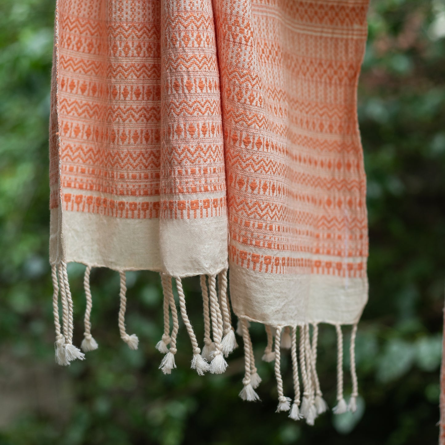 Handwoven Pit Loom Scarf