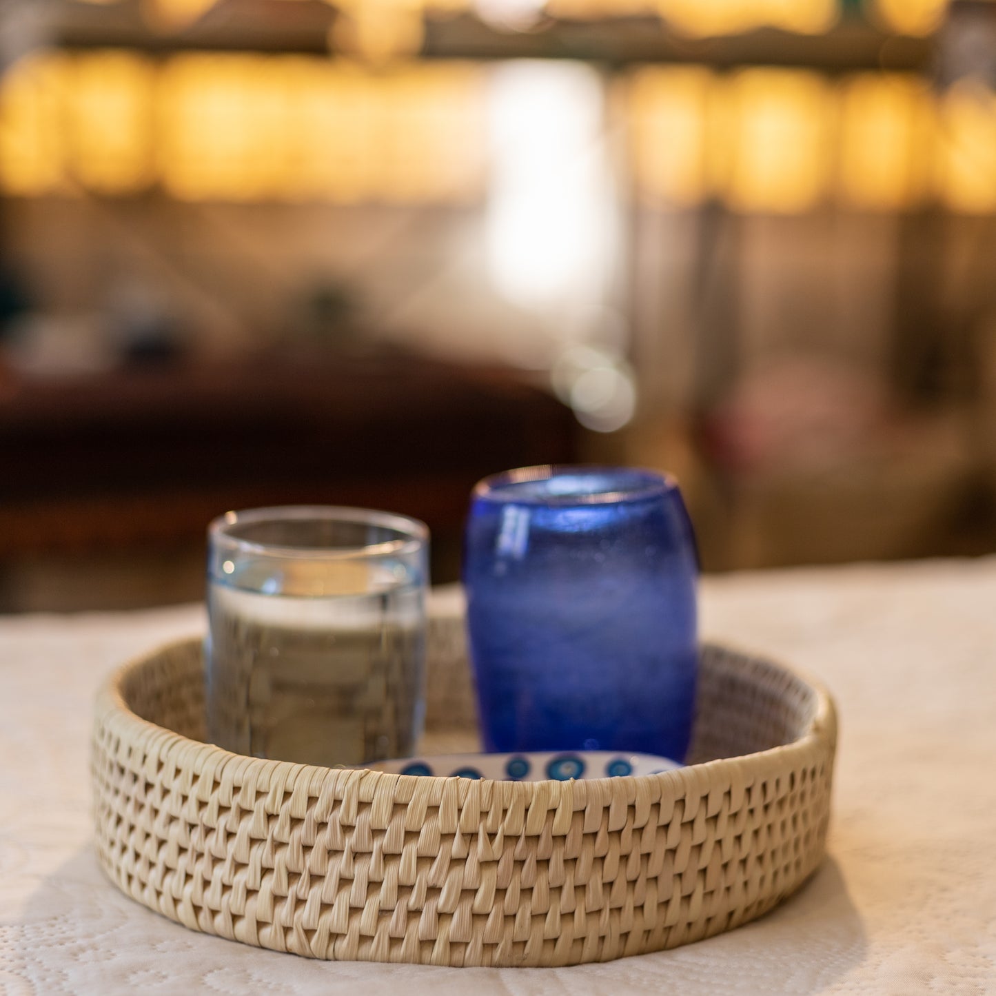 Mini Tray Basket – Date Leaf Weave