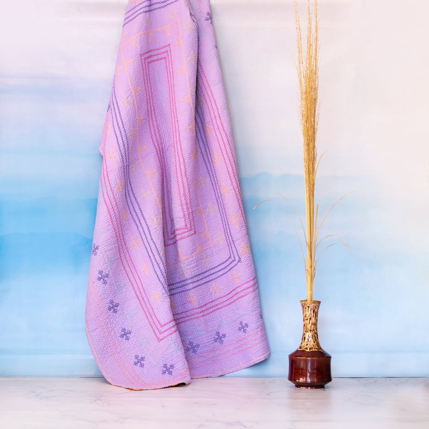 Lavender J Rilli – Butterfly Back Printed Bliss Throw