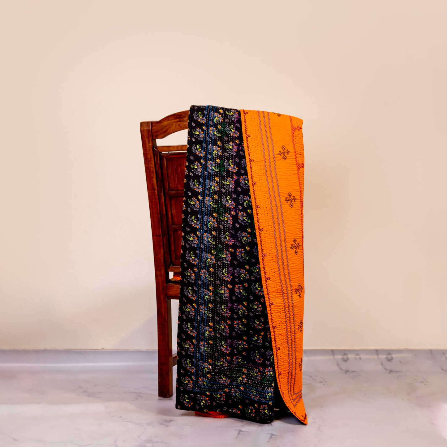 Orange J Rilli Throw