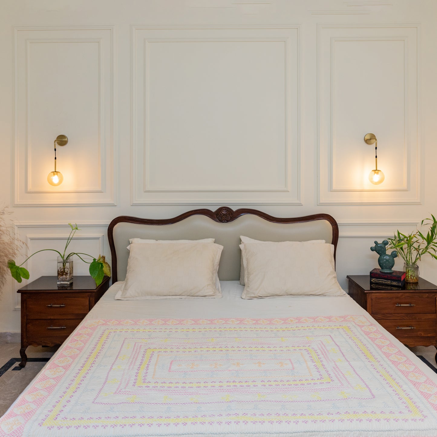 Cream Sage Throw