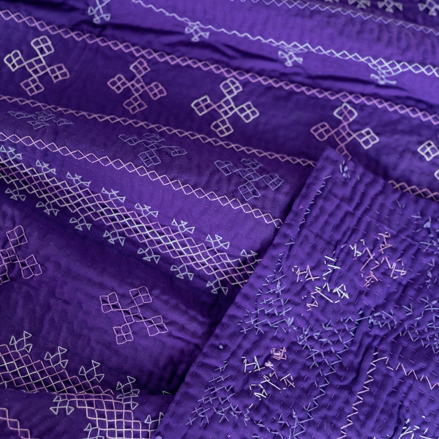 Dark Magenta Sage Throw