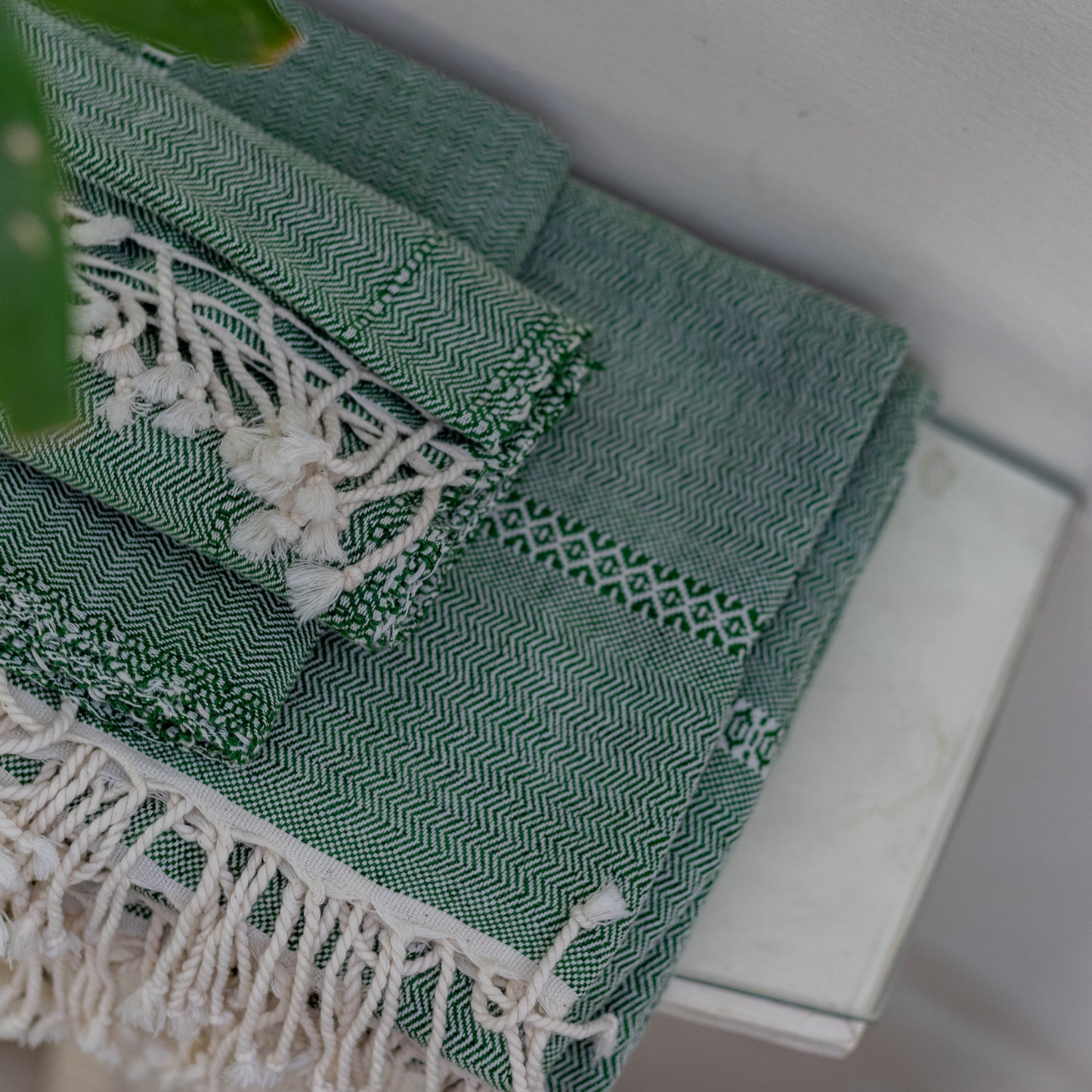 Green Bath Towels