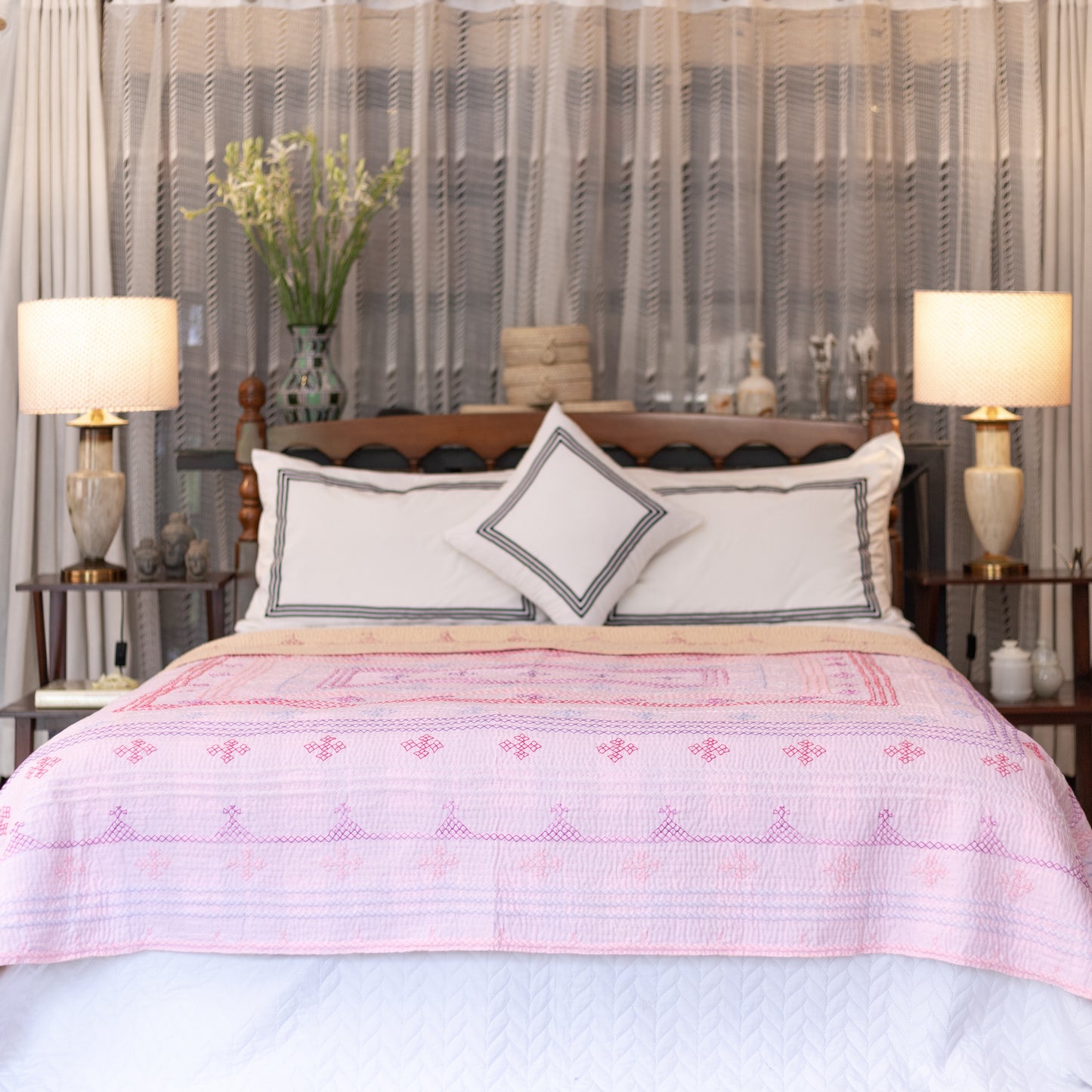 Blush Pink & Peach – J Rilli – Twin Size