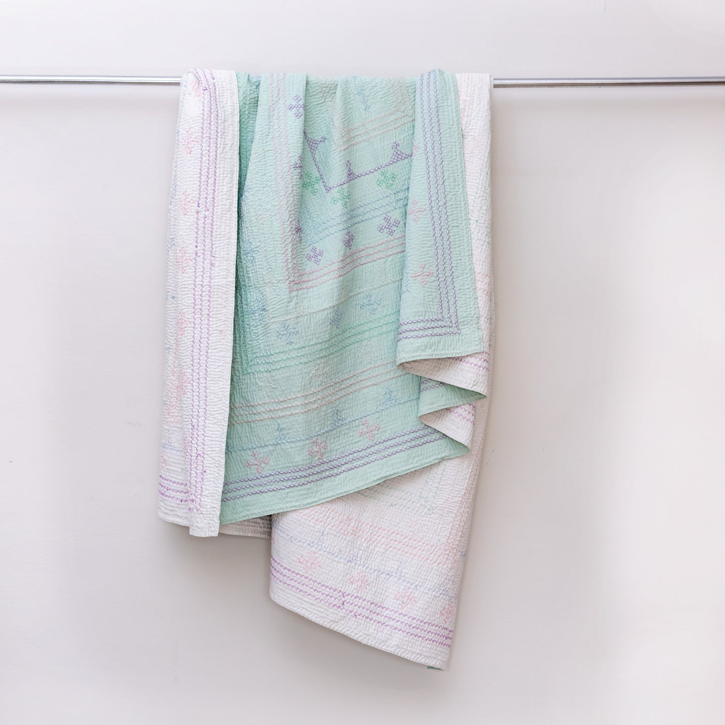 Pastel Mint & Cream – J Rilli – Twin Size