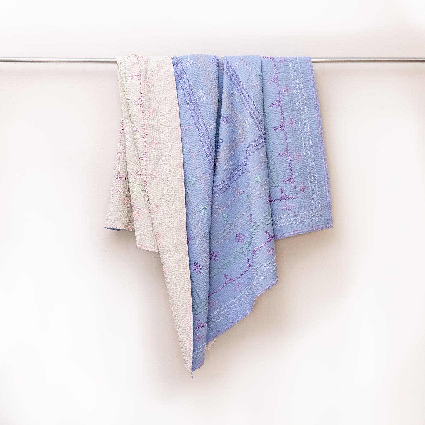 Sky Blue & White – J Rilli – Twin Size