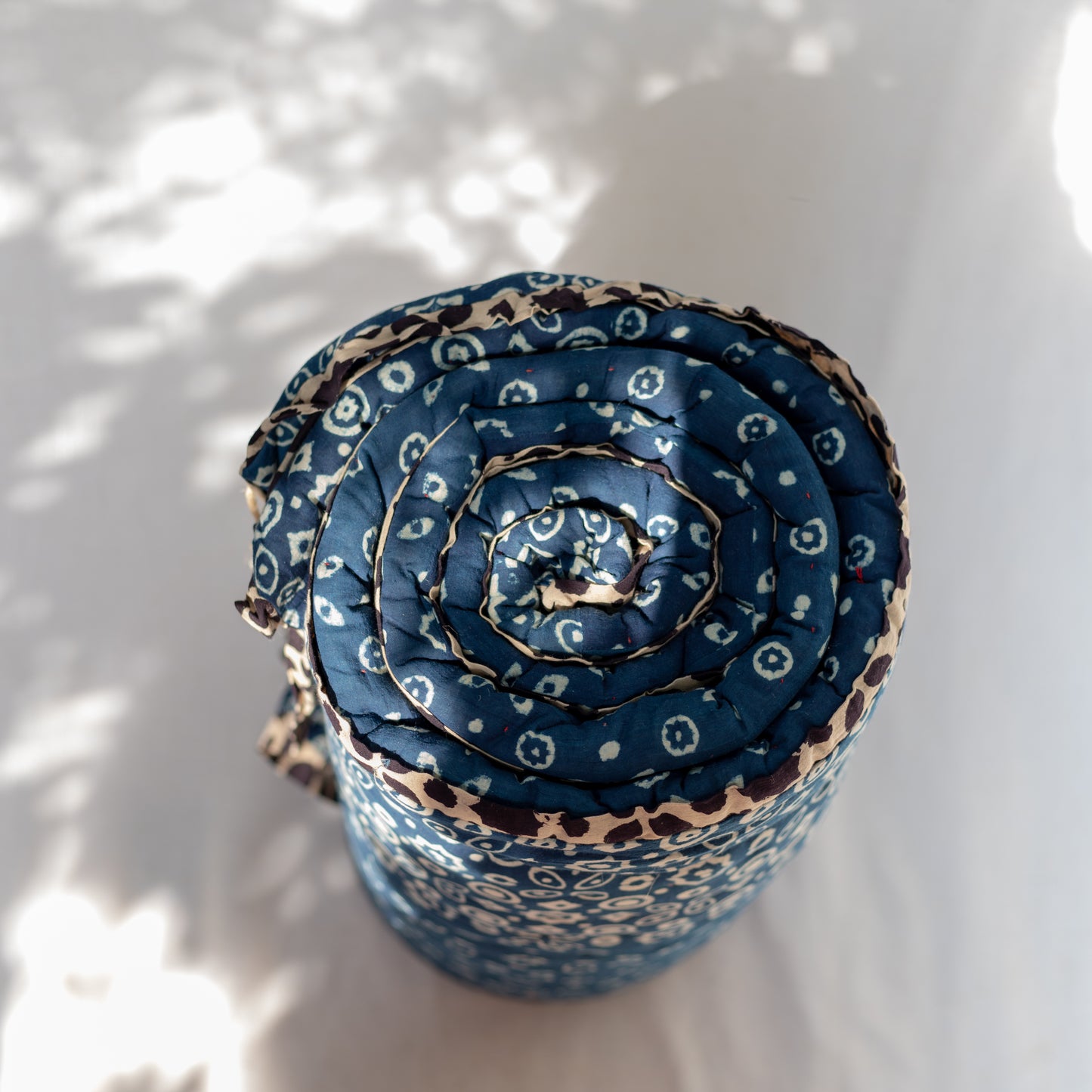 Indigo Starry Block Print Dulai