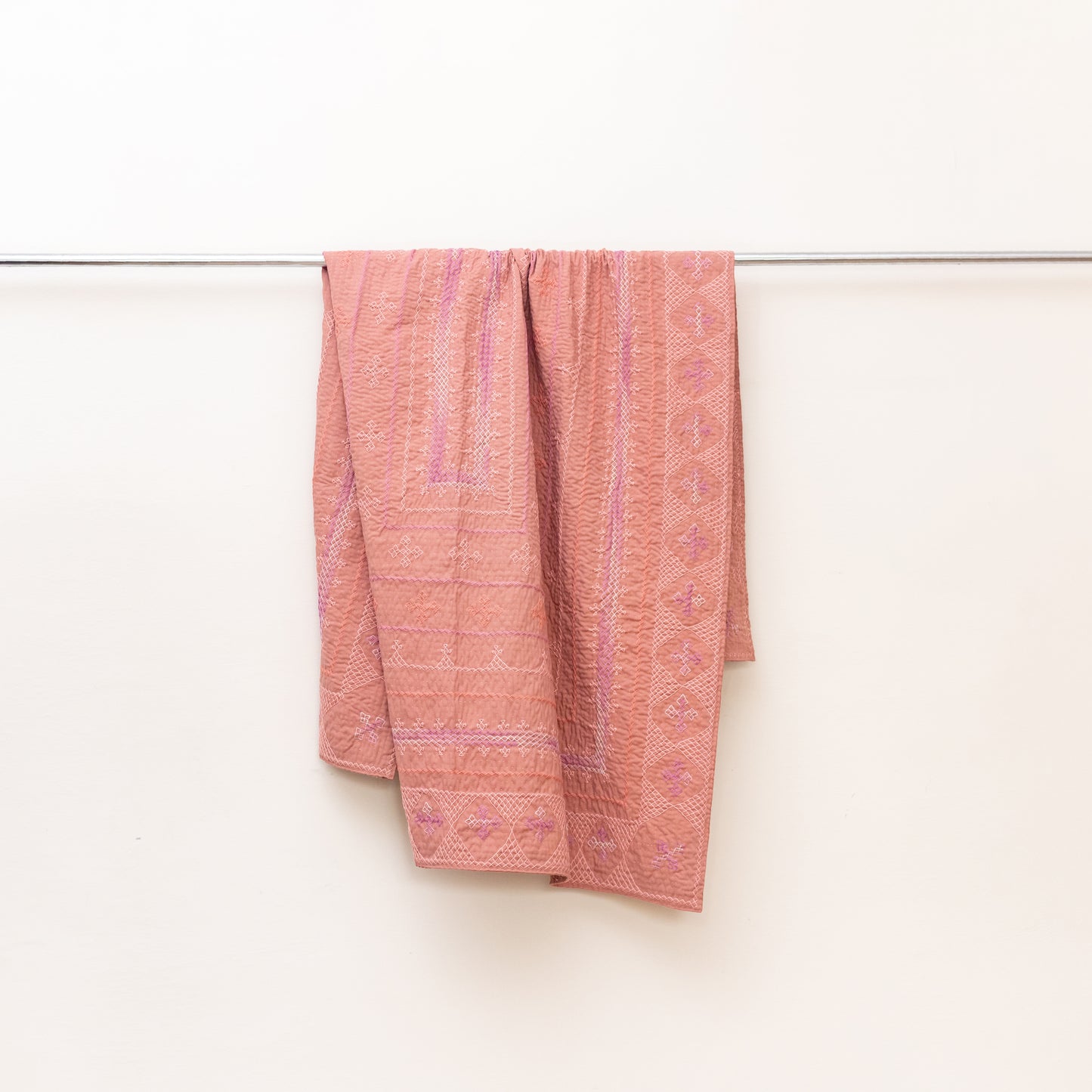 Dusty Rose Sage Rilli Throw