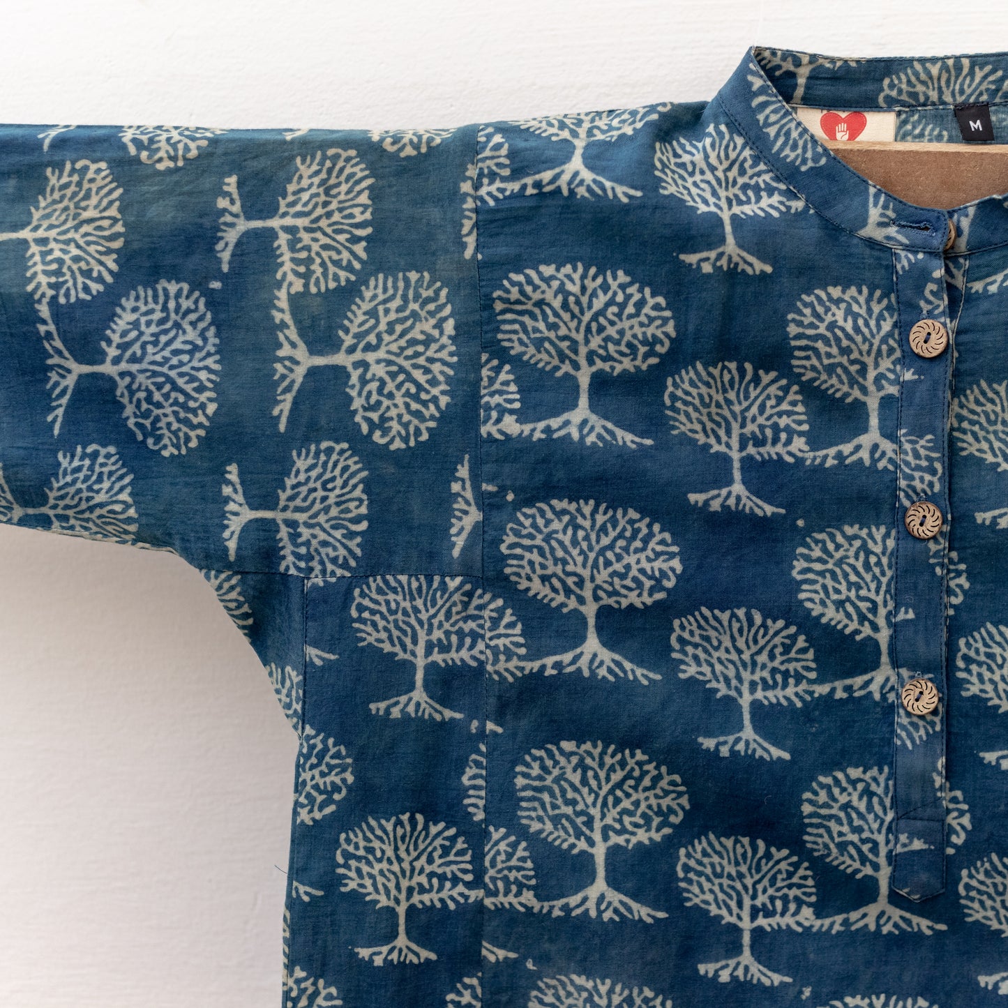 Indigo Tree of Life Kurta