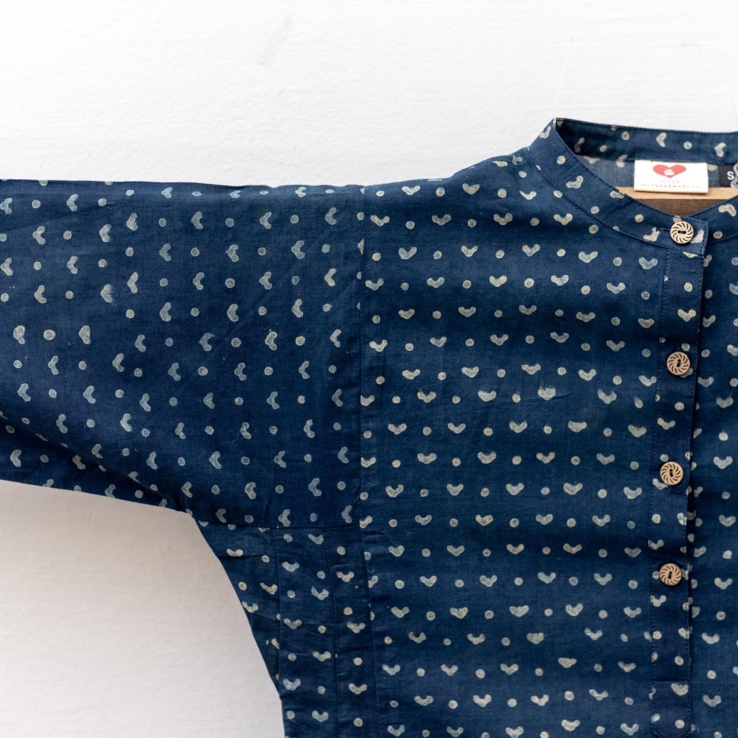 Indigo Hearts Kurta