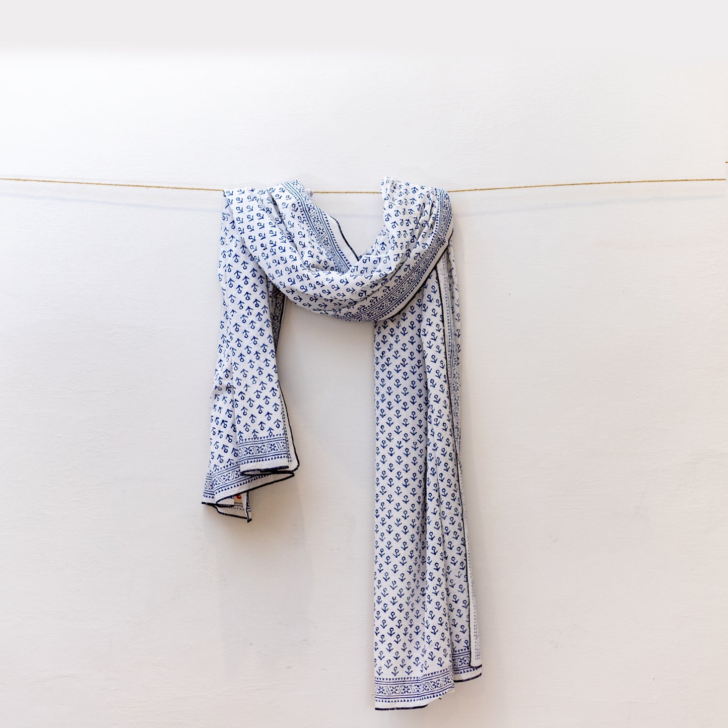 White Anchor Dupatta