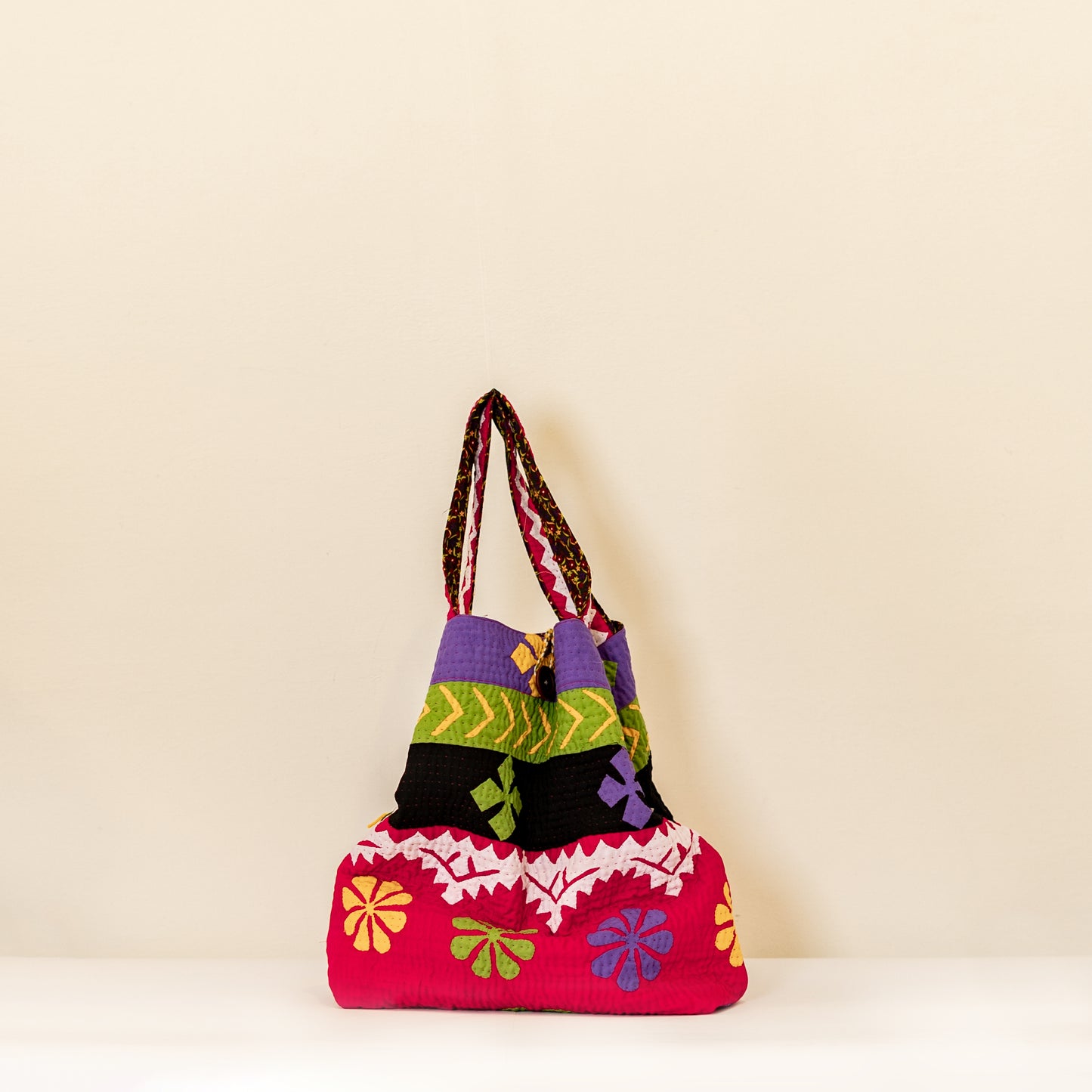 Pink Rilli Tote Bags