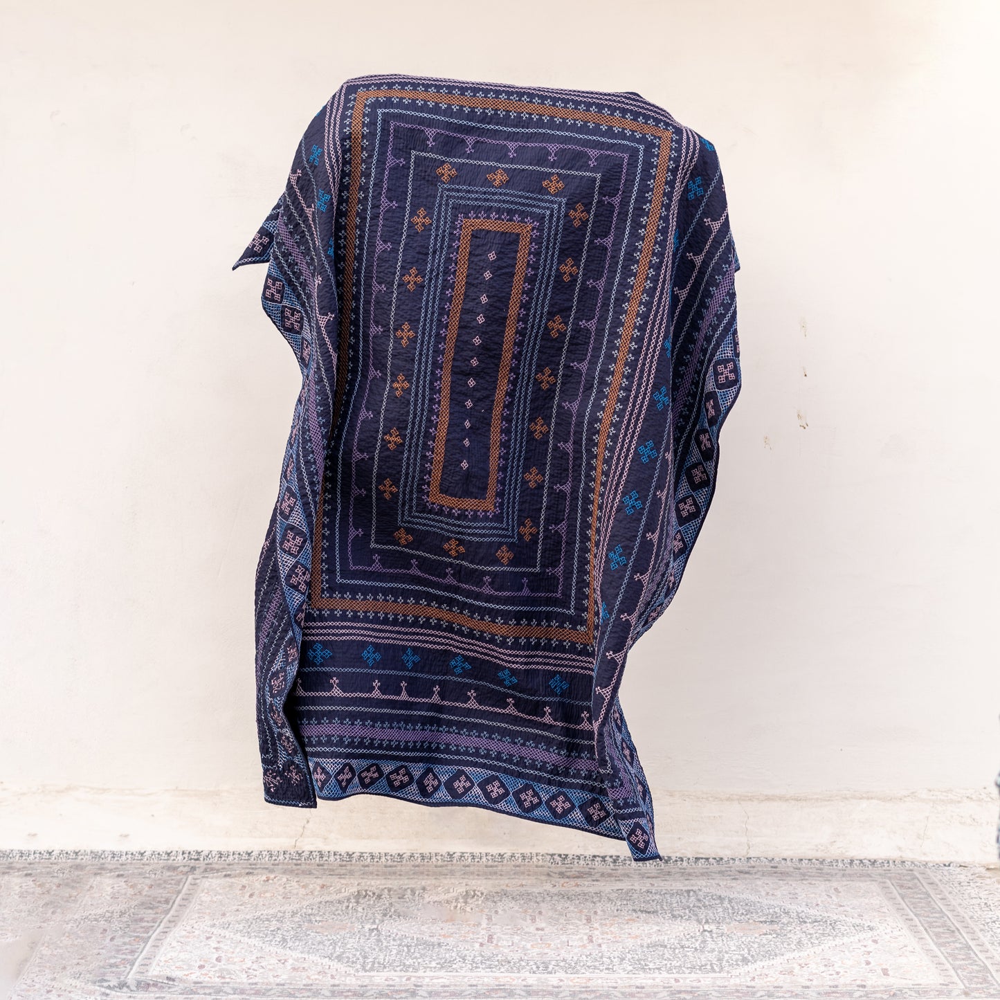 Navy Blue Sage Rilli