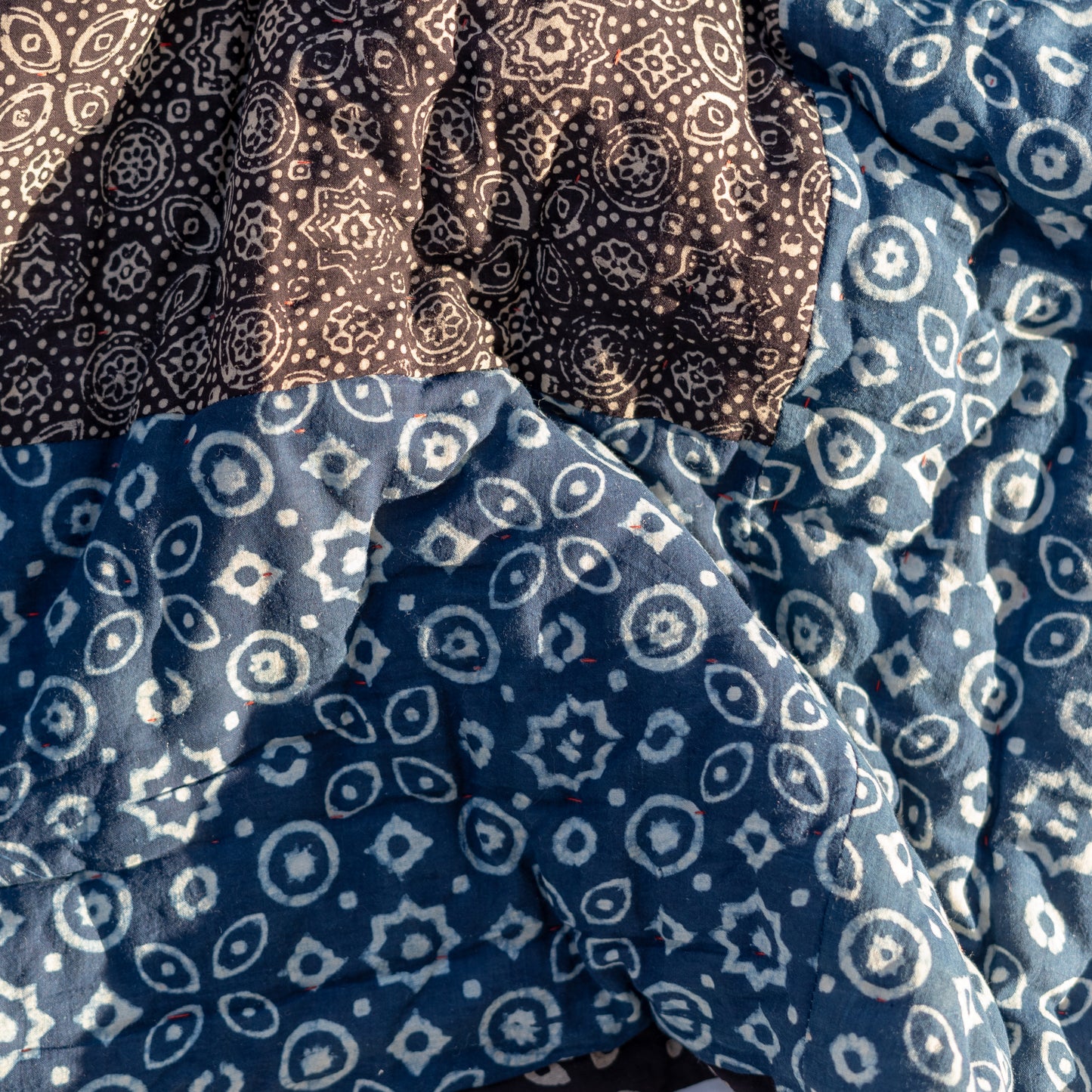 Brown Double-Sided Dulai (Indigo Edge)