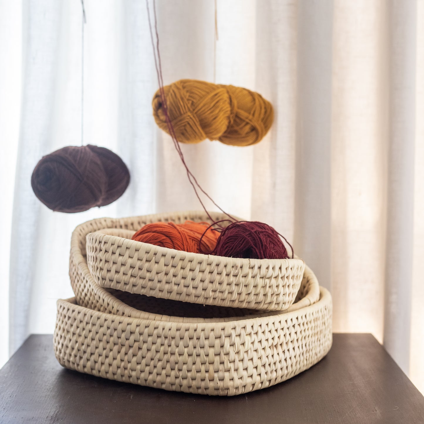 Square Basket – Set of 3