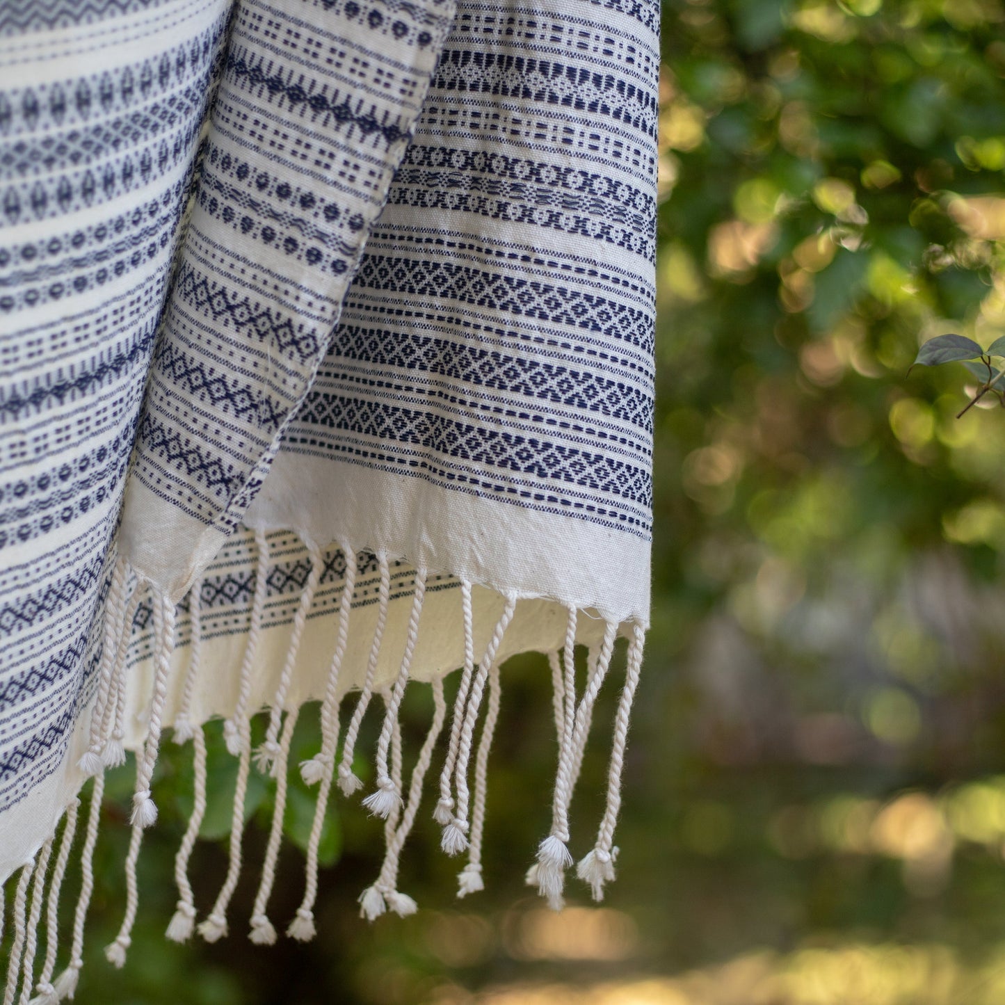 Pitloom Scarf Ink & Cream