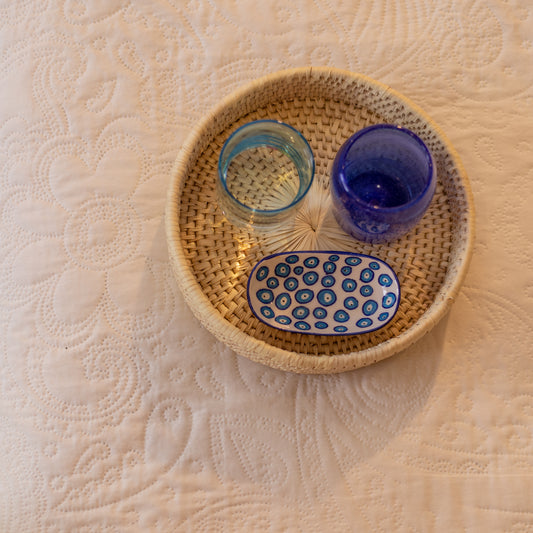Mini Tray Basket – Date Leaf Weave