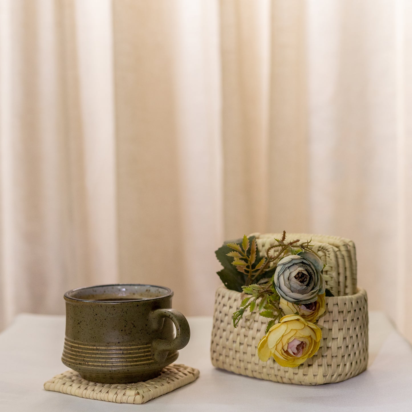 Square Coasters Set of 6 with Box