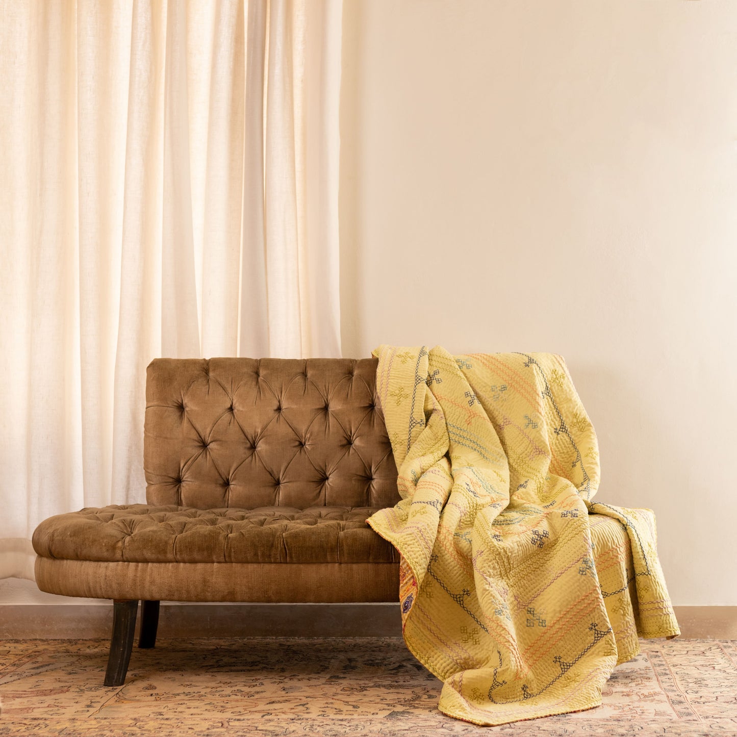 Sunset Saffron J Rilli Throw