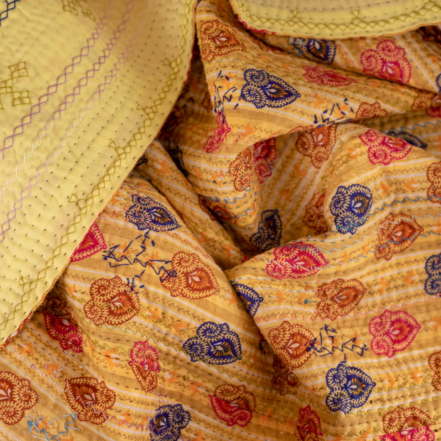 Sunset Saffron J Rilli Throw