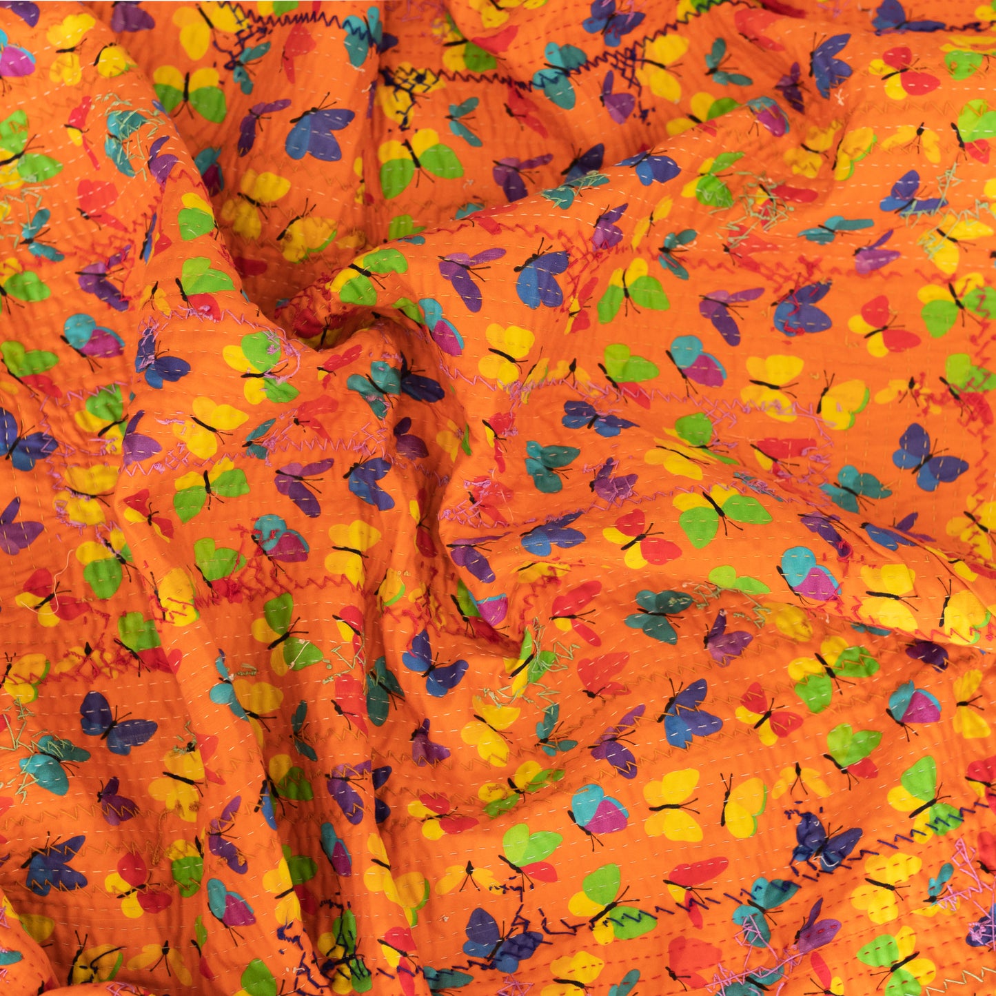 Sky Blue J Rilli – Butterfly Back Printed Bliss Throw