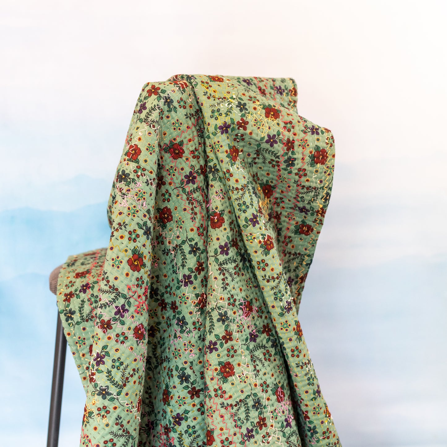 Turquoise J Rilli Throw