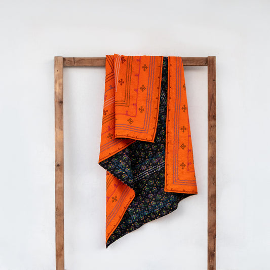Orange J Rilli Throw