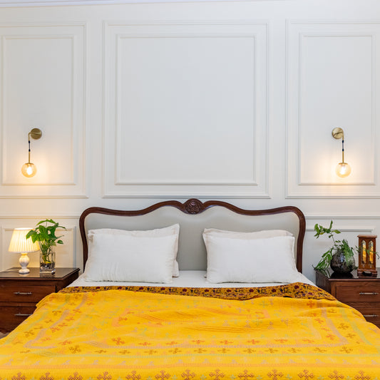 Queen Size Rilli – Marigold Charm