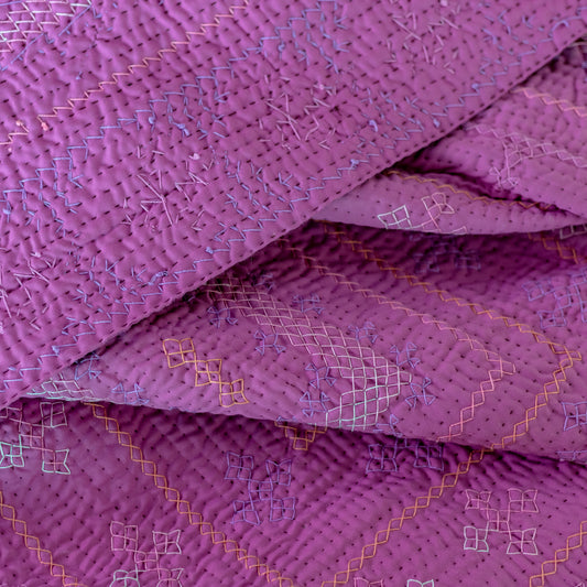 Magenta Sage Rilli Throw