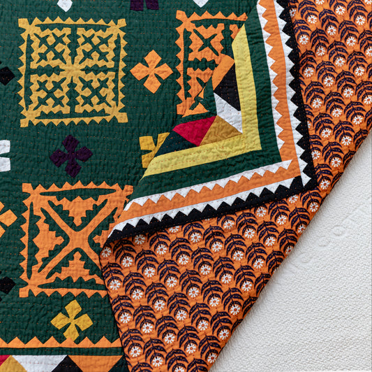 MKK Appliqué Rilli – Throw Size