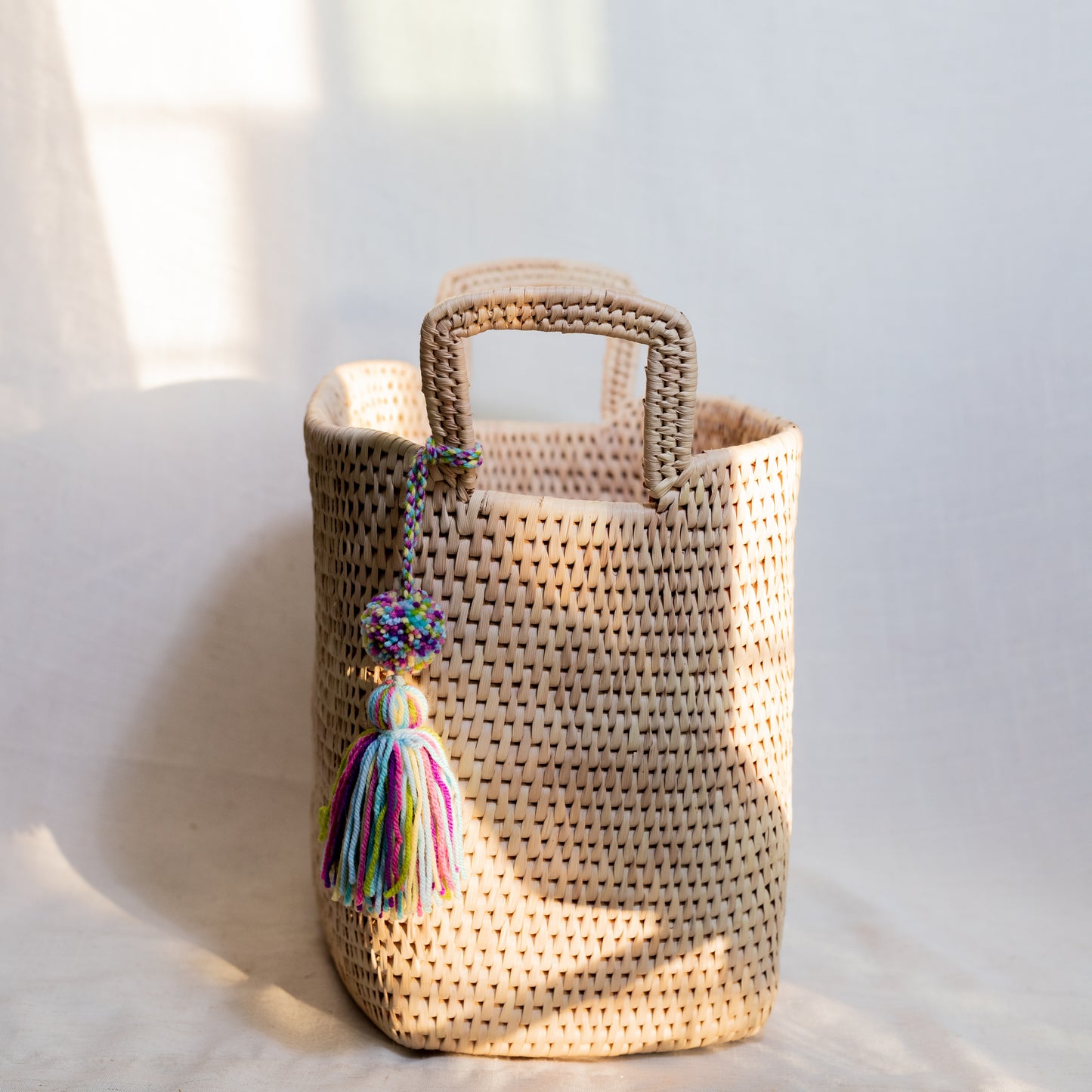 Date Leaf Magazine Basket