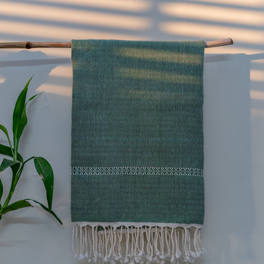 Green Hand Towels