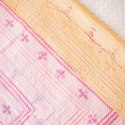 Blush Pink & Peach – J Rilli – Twin Size