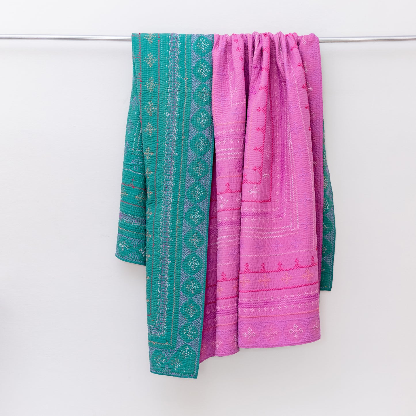 Two Tone Sage Rilli – Queen Size