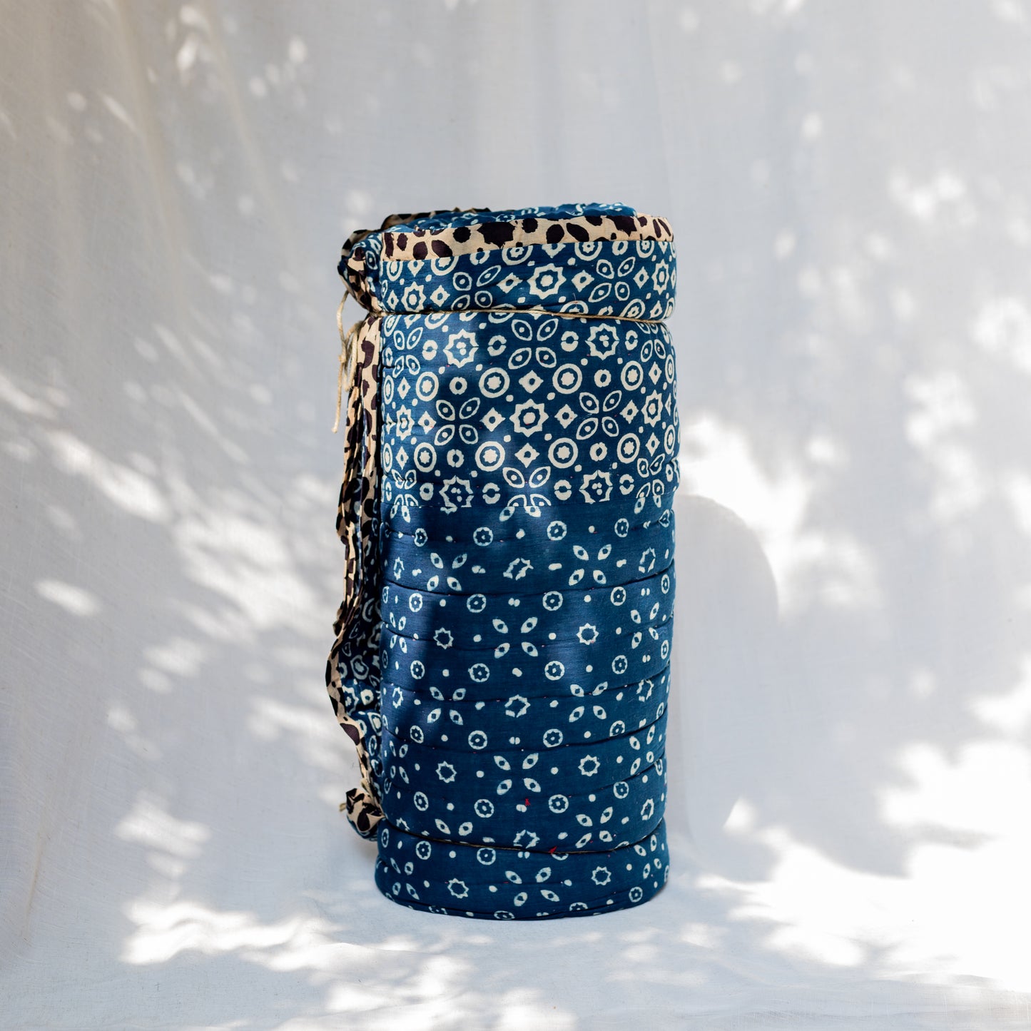 Indigo Starry Block Print Dulai