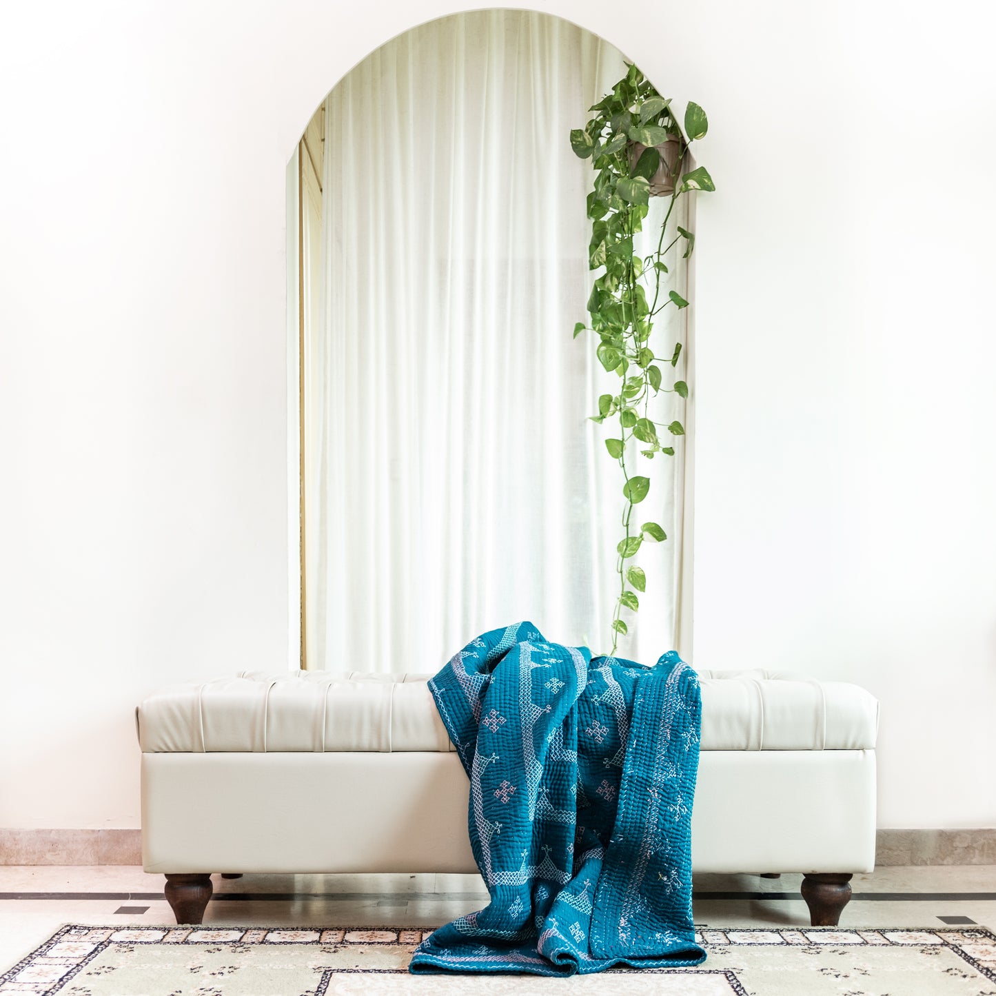 Teal Yogi Rilli Throw (Y-12)