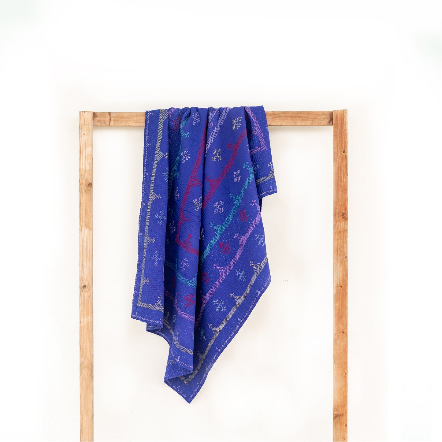 Cobalt Blue Throw Rilli
