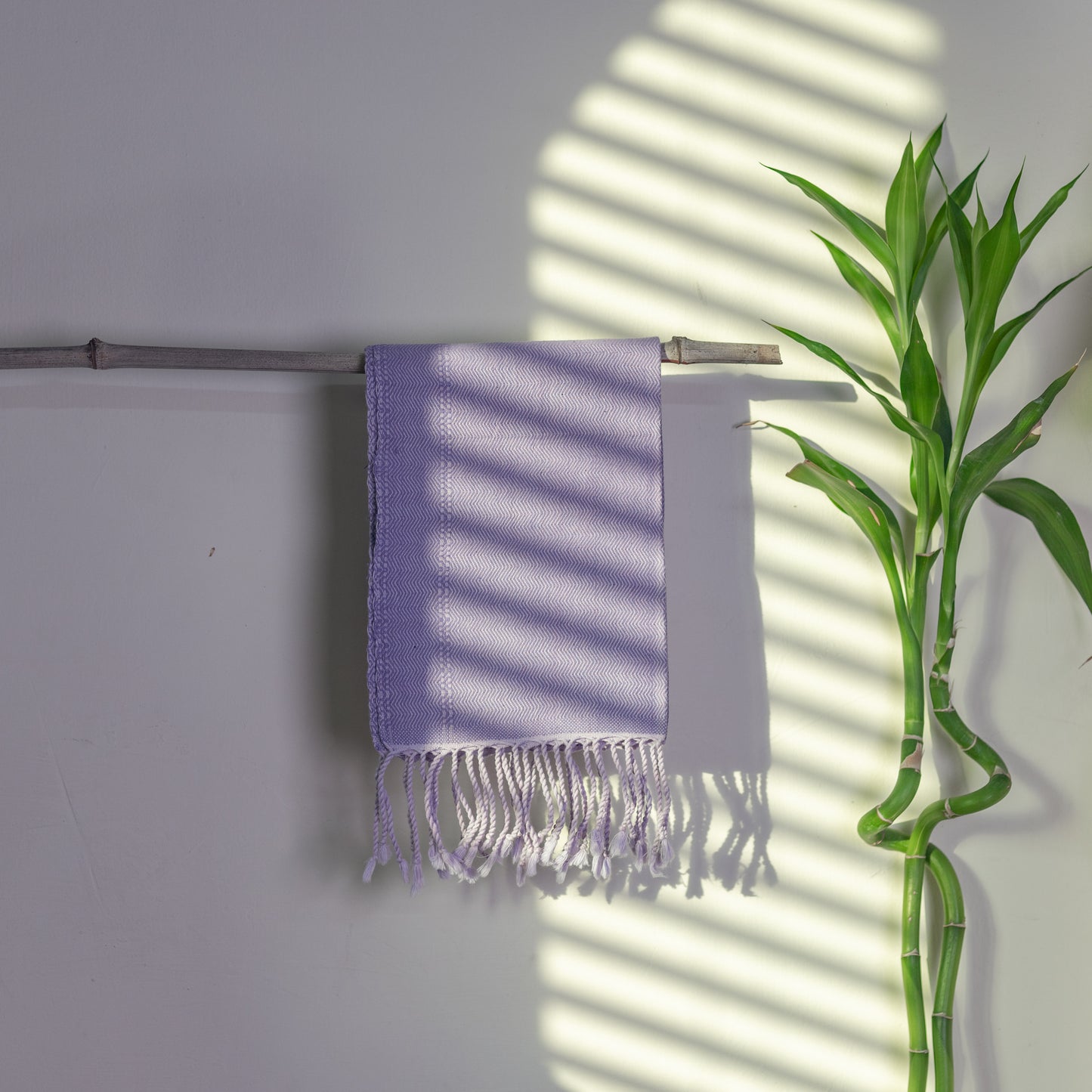 Lilac Pitloom Hand Towel (HLT-10)