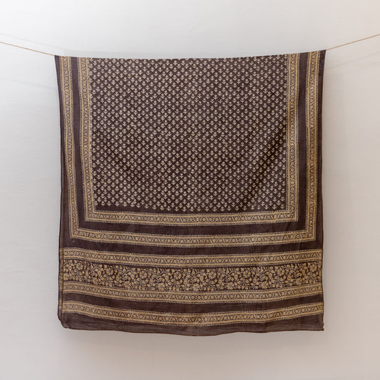 Brown Anchor Dupatta