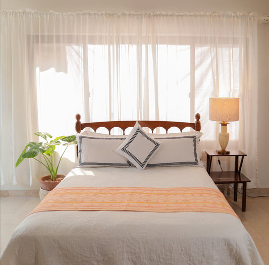 Bed Runner Peach