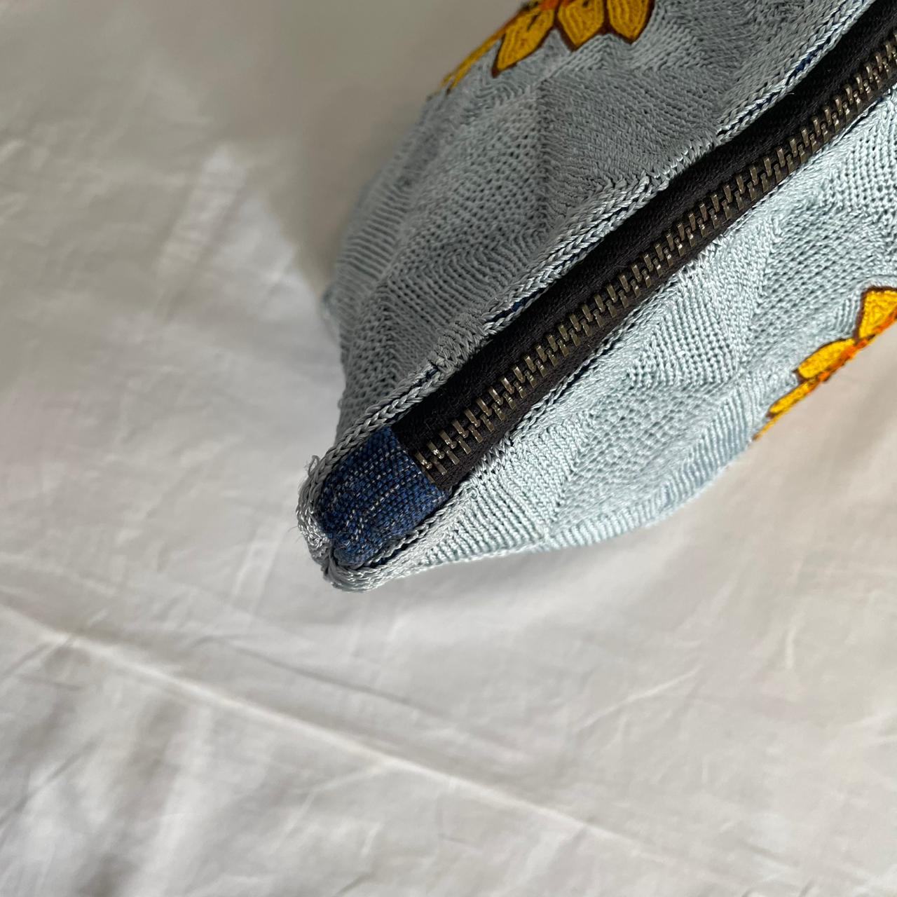 Sunshine Bloom Hand-Embroidered RC Bag | Handmade By Rural Artisan