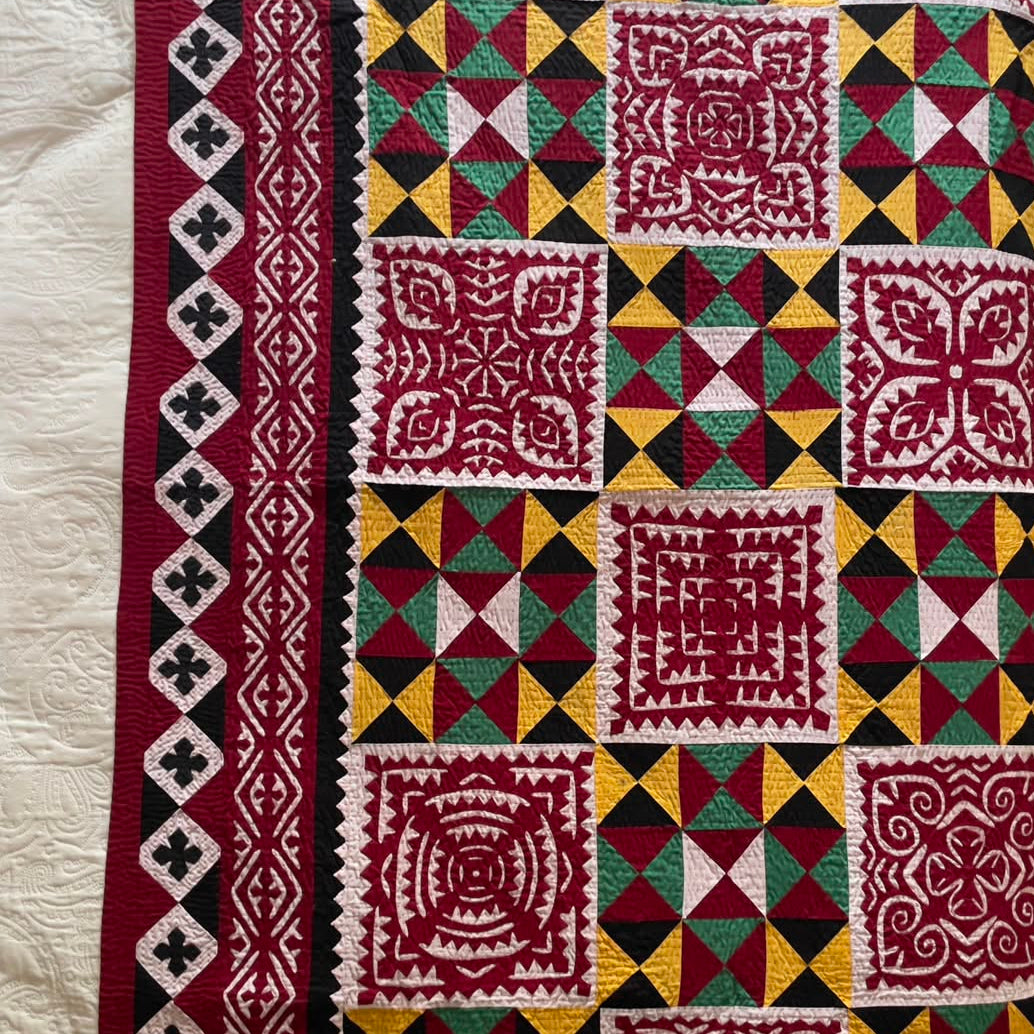 Heritage Appliqué & Patchwork Sindhi Ralli Quilt
