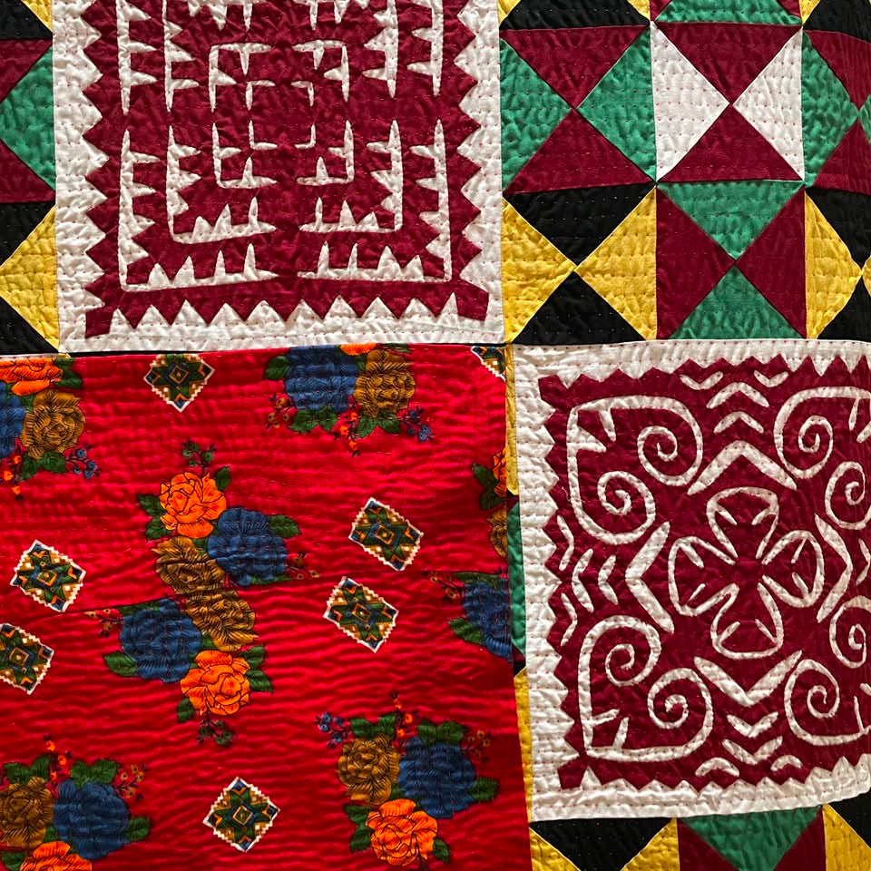 Heritage Appliqué & Patchwork Sindhi Ralli Quilt